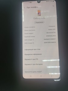 Б/в Мобільний телефон Samsung a325f galaxy a32 4/128gb 01-201147078