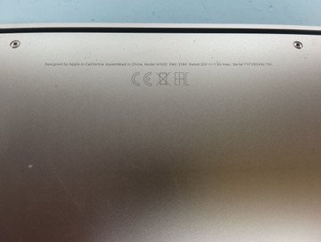 Б/в Ноутбук Apple macbook air a1932/13.3"/ core i5 1.6ghz/ram 8gb/ssd 128b/intel uhd grafics 617 01-201169030
