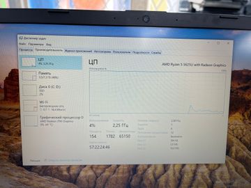 Б/в Ноутбук Hp 15/ryzen 5 5625u ddr4/8gb ddr4/hdd 500 gb/ssd *відсутній/*інтегрована 01-200583303