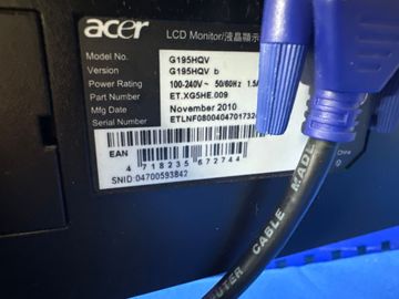 Б/в Монітор Acer g195hqv 01-200821502