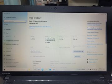Б/в Ноутбук Toshiba 15/core i5 4200m ddr3/8gb ddr3/hdd 250 gb/ssd *відсутній/*інтегрована 01-200831237
