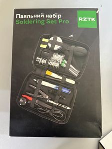 Б/в Набір інструментів Rztk паяльний набір soldering set pro 01-200848824