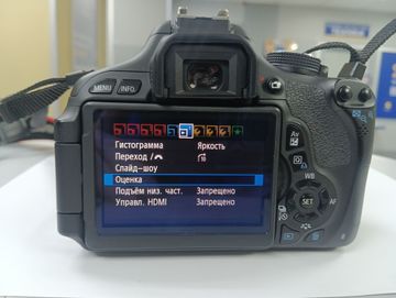 Б/в Фотоапарат Canon eos 600d + ef-s 18-55mm 1:3.5-5.6 is ii 01-200874629