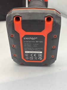 Б/у Шуруповерт Dnipro-M cd-12q 2 акб зп 01-200887135