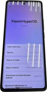 Б/в Мобільний телефон Xiaomi redmi note 14 pro 5g 8/256gb 01-200913117