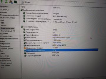 Б/у Ноутбук Msi 15/ryzen 5 7535hs ddr5/16gb ddr5/hdd *відсутній/ssd 480 gb/geforce rtx3050 4gb 01-200922722