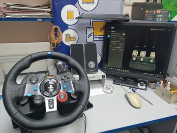 Б/в Кермо ігрове Logitech g29 driving force racing wheel / 941-000110, 941-000112 01-200928548