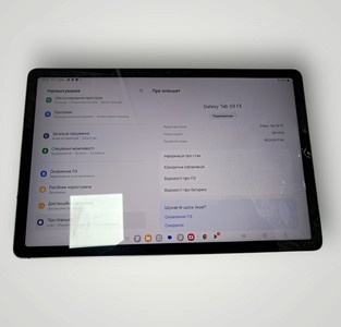 Б/в Планшет Samsung galaxy tab s9 fe wi-fi 6/128gb 01-200898891
