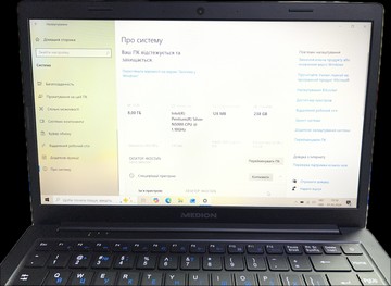 Б/в Ноутбук  13/pentium n5000 ddr4/8gb ddr4/ssd 256 gb/*інтегрована 01-200935990