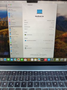 Б/в Ноутбук Apple macbook a3114/15.3/m3/8 gb/256 gb/10 core gpu retina 01-200938795