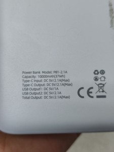 Б/в Повербанк Rivacase va2240 10000mah 01-200907041