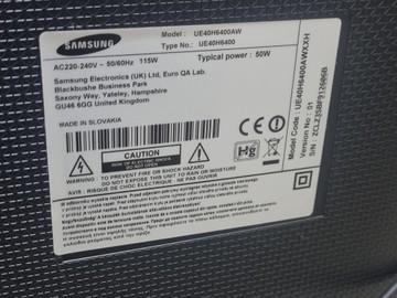Б/в Телевізор Samsung ue40h6670 01-200898927