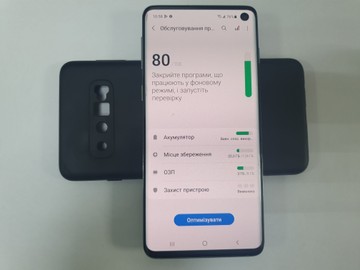 Б/в Мобільний телефон Samsung g973u1 galaxy s10 8/128gb 01-200986536
