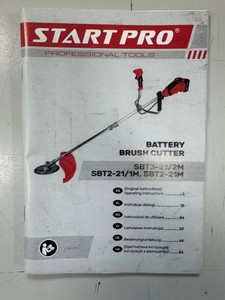 Б/в Тример акумуляторний Start Pro sbt2-21m 01-201012037