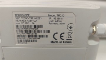 Б/у Беспроводный маршрутизатор Tecno tr210 01-201016890