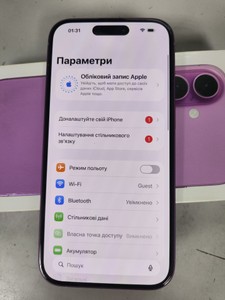 Б/в Мобільний телефон Apple iphone 16 512gb esim 01-201027936