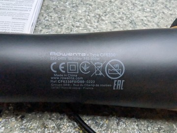 Б/в Фен-щітка Rowenta express style cf6330f0 01-201038973