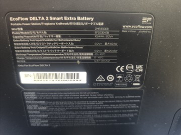 Б/в Додаткова батарея до зарядної станції Ecoflow delta 2 extra battery 01-201055934