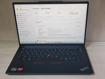 Б/в Ноутбук Lenovo 14/ryzen 3 7335u ddr5/8gb ddr5/ssd 256 gb/*інтегрована 01-201057103