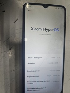Б/в Мобільний телефон Xiaomi redmi 12c 4/128gb 01-201096434