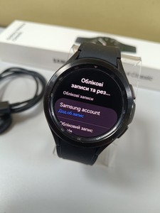 Б/в Смарт-годинник Samsung galaxy watch4 classic 46mm 01-201102097