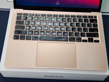 Б/в Ноутбук Apple makbook air 13,3"/apple m1/ram8gb/ssd256gb/7core gpu 01-201104991