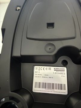 Б/в Пароочищувач Karcher karcher sc 3 easyfix 1.513-650.0 01-201101585
