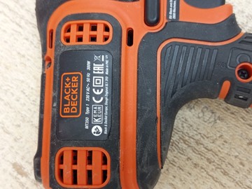 Б/в Дриль ударний Black&Decker mt350 01-201161803