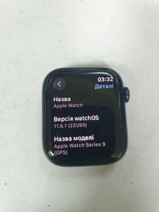 Б/в Смарт-годинник Apple watch series 9 gps + cellular 45mm aluminum case 01-200803397