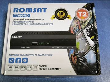 Б/в Ресивер ТВ Romsat t7090hd 01-200820196