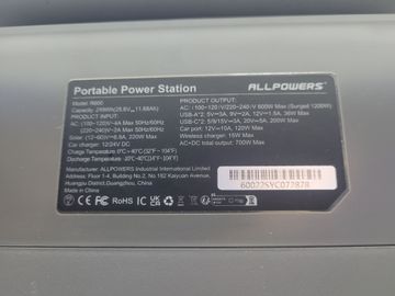 Б/в Зарядна станція Allpowers r600 01-200828965