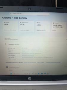 Б/в Ноутбук Hp 15/core i3-1215u ddr5/8gb ddr5/ssd 256 gb/*інтегрована 01-200832520