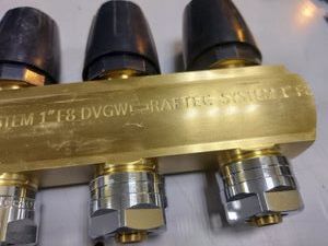 Б/в Колектор для теплої підлоги Raftec lm 1" f8 dvgw 01-200805580