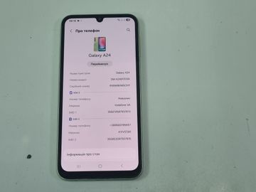 Б/в Мобільний телефон Samsung galaxy a24 sm-a245f 6/128gb 01-200804420