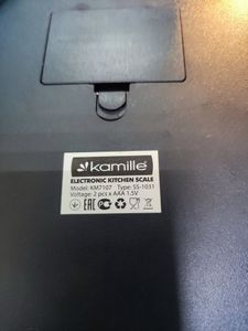 Б/в Ваги кухонні Kamille km7107 01-200855506