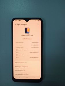Б/в Мобільний телефон Samsung galaxy a25 5g sm-a256b 6/128gb 01-200858542