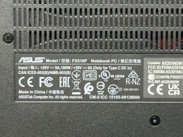 Б/в Ноутбук Asus 15/core i5-11300h ddr4/16gb ddr4/ssd 512 gb/geforce rtx3050 4gb 01-200873008