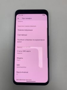 Б/в Мобільний телефон Google pixel 4 6/64gb 01-200875077