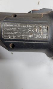 Б/в Кутова шліфмашина Dnipro-M dga-201bc ultra 1акб 4ah 01-200878127