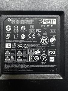 Б/в Монітор Hp e24q g5 01-200881497