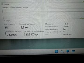 Б/в Ноутбук Lenovo 14/ryzen 5 3500u ddr4/8gb ddr3/ssd 120 gb/*інтегрована 01-200903363