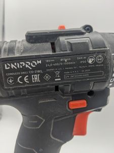 Б/в Шурупокрут Dnipro-M cd-218q 1акб 2ah зп 01-200890621