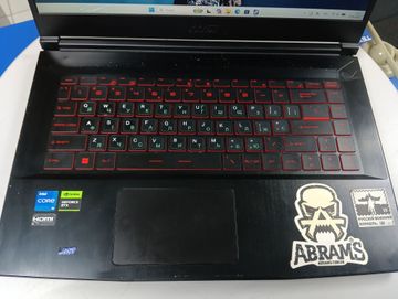 Б/в Ноутбук Msi 15/core i5-12450h ddr5/16gb ddr4/hdd *відсутній/ssd 512 gb/geforce rtx4050 6gb 01-200919174