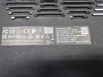Б/у Ноутбук Lenovo ideapad gaming 3 15ihu6 01-200904410