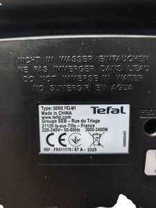 Б/в Фритюрниця Tefal filtra pro fr511170 01-200905385