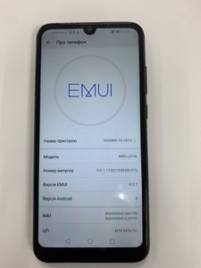 Б/в Мобільний телефон Huawei y6 2019 2/32gb 01-200939066
