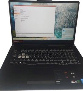 Asus 17/core i5-11400h ddr4/16gb ddr4/hdd *відсутній/ssd 512 gb/geforce rtx2050 4gb