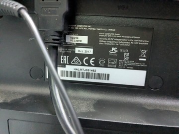 Б/в Монітор Asus vs239 01-201024321