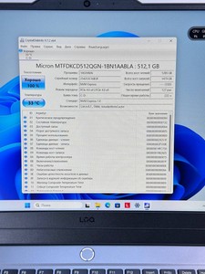 Б/у Ноутбук Lenovo 16/core i5-13450hx ddr5/16gb ddr5/hdd *відсутній/ssd 480 gb/geforce rtx3050 4gb 01-200973608