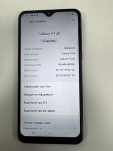 Б/в Мобільний телефон Samsung a107f galaxy a10s 2/32gb 01-201093354